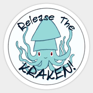 Release The Kraken Seattle NHL Sticker